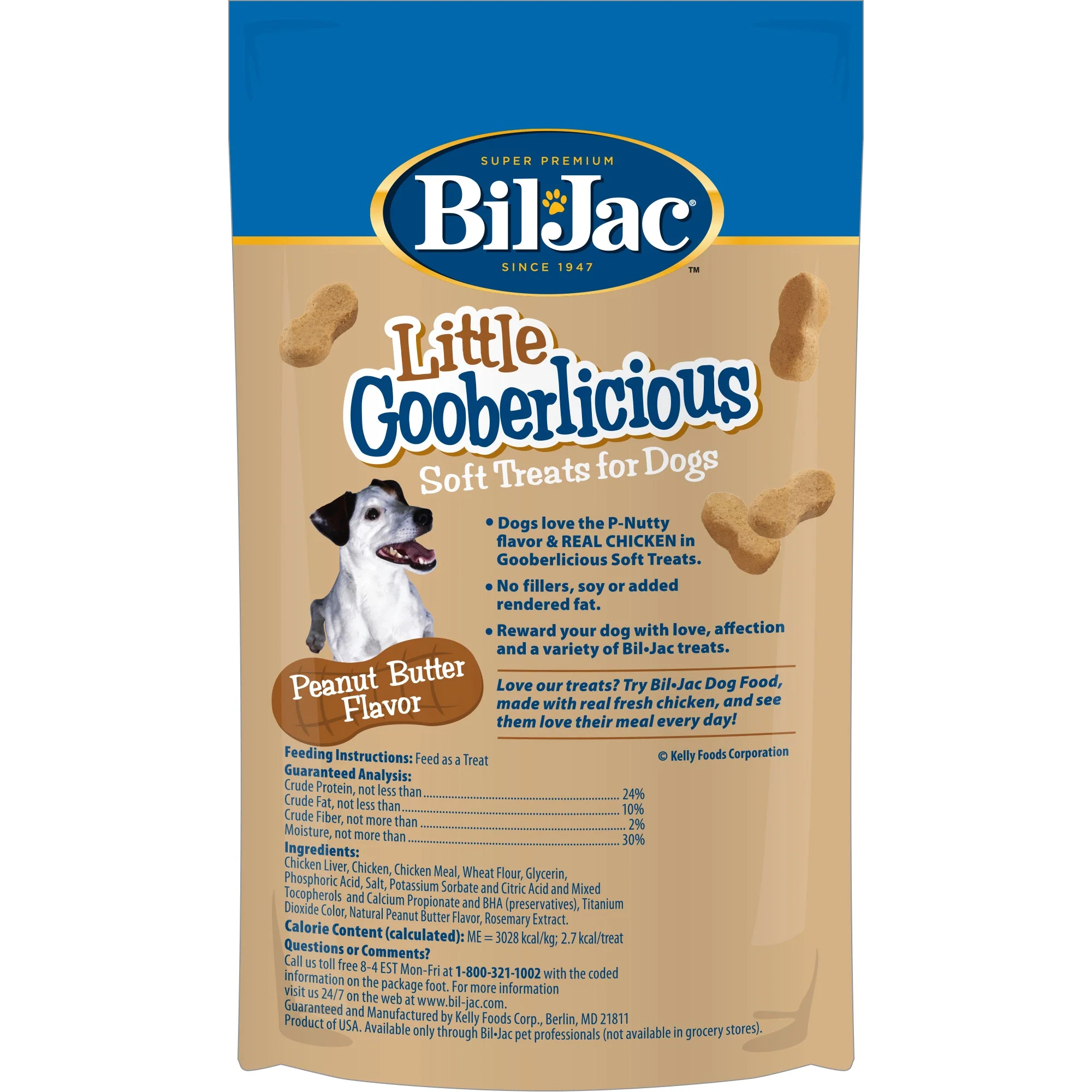 Bil-Jac Little Gooberlicious Soft Dog Treats (4oz) - Image 2