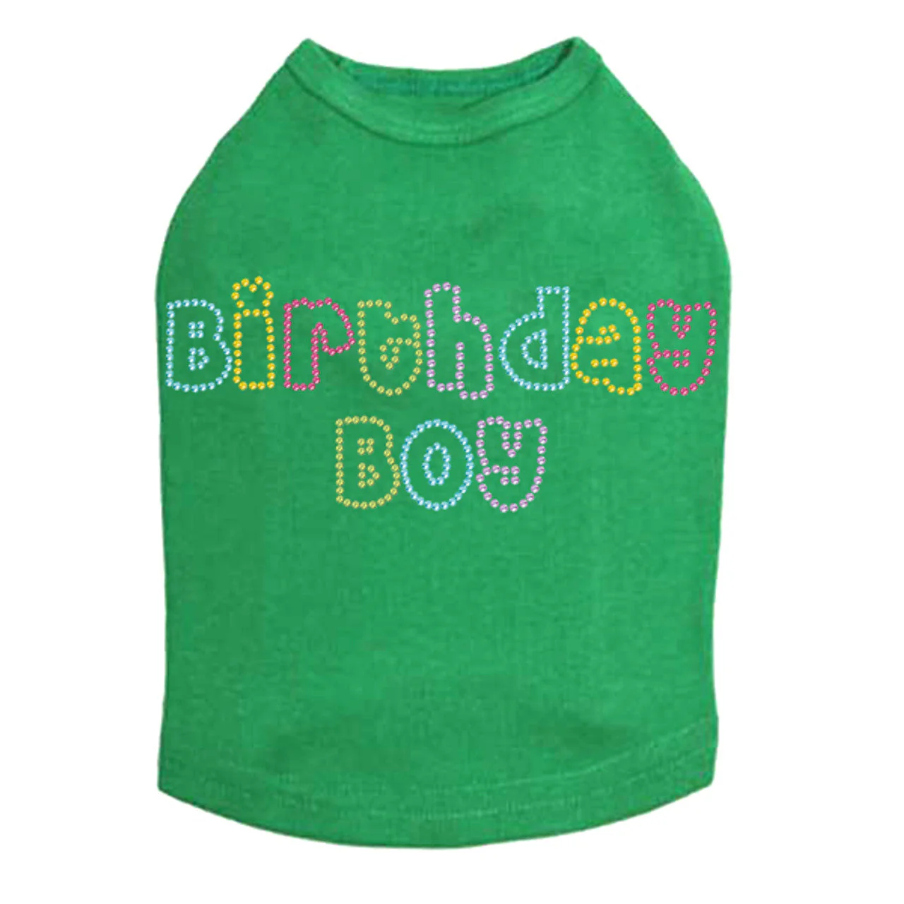 Birthday Boy (Multicolor) - Dog Tank - Image 8