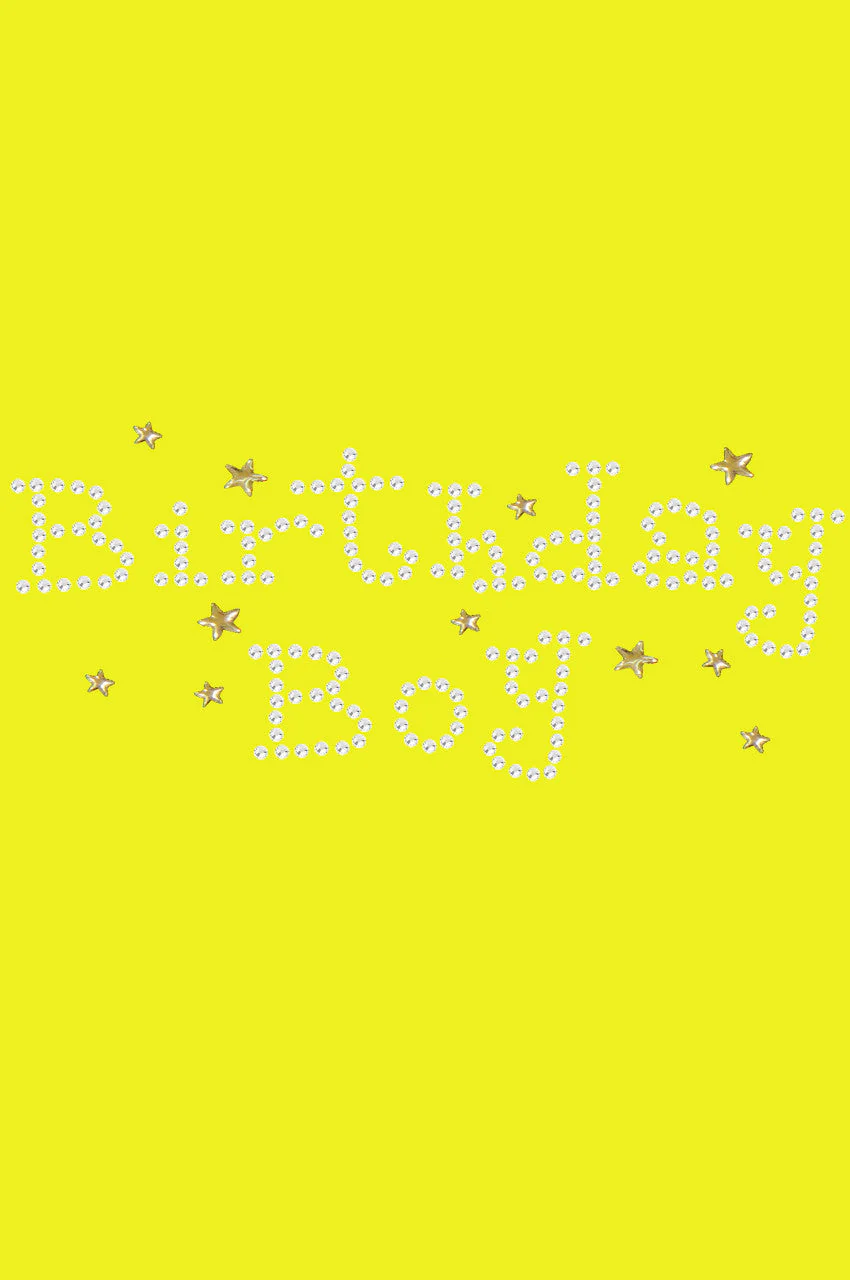 Birthday Boy with Gold Stars - Bandana - Image 12