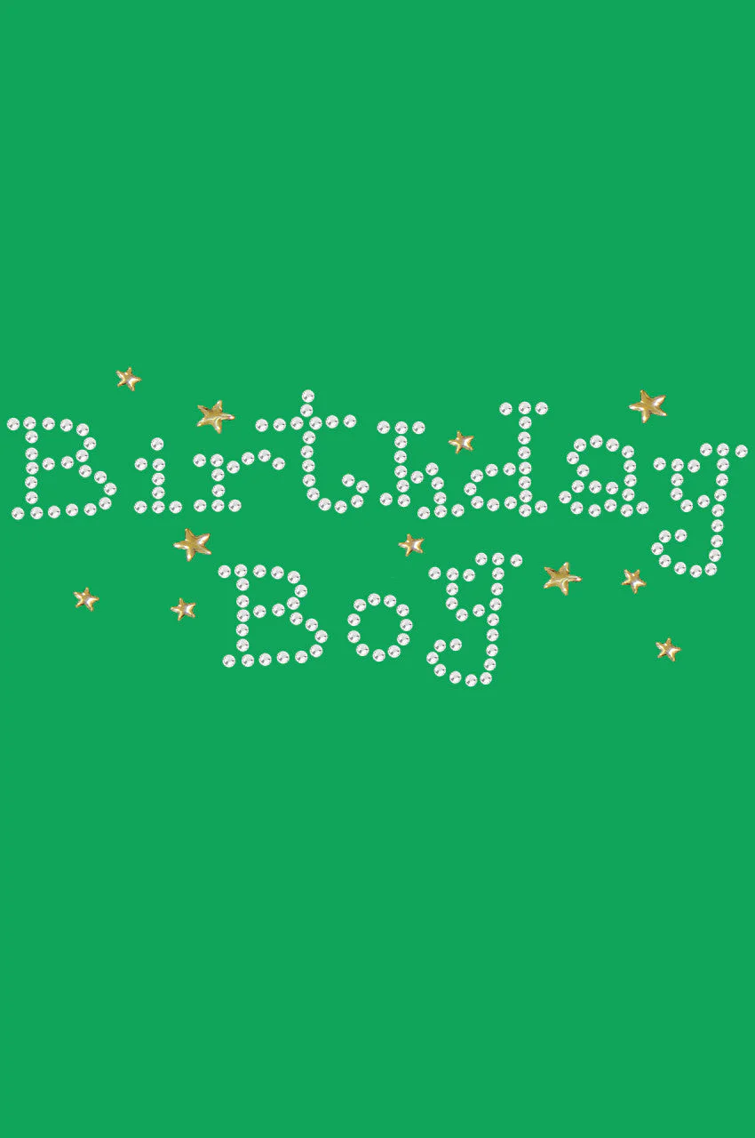 Birthday Boy with Gold Stars - Bandana - Image 3
