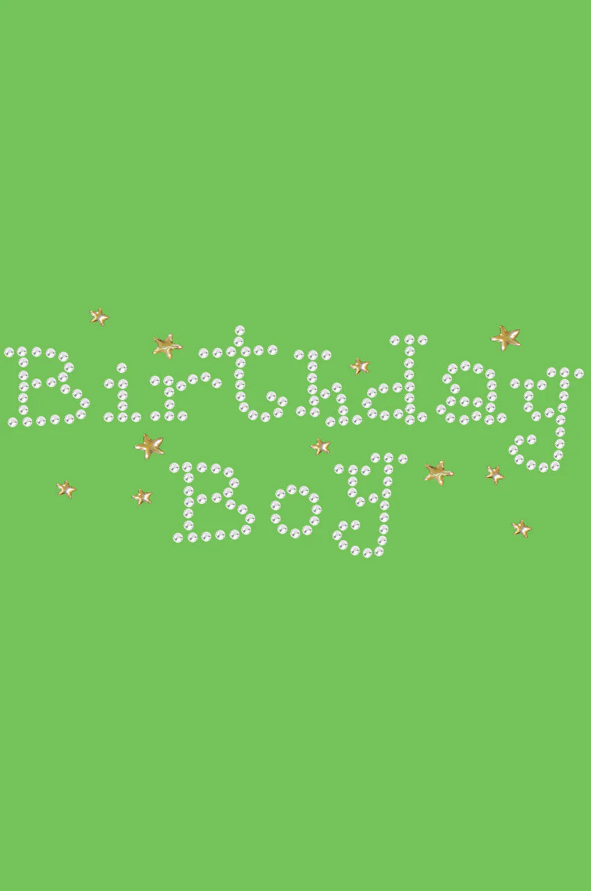 Birthday Boy with Gold Stars - Bandana - Image 6