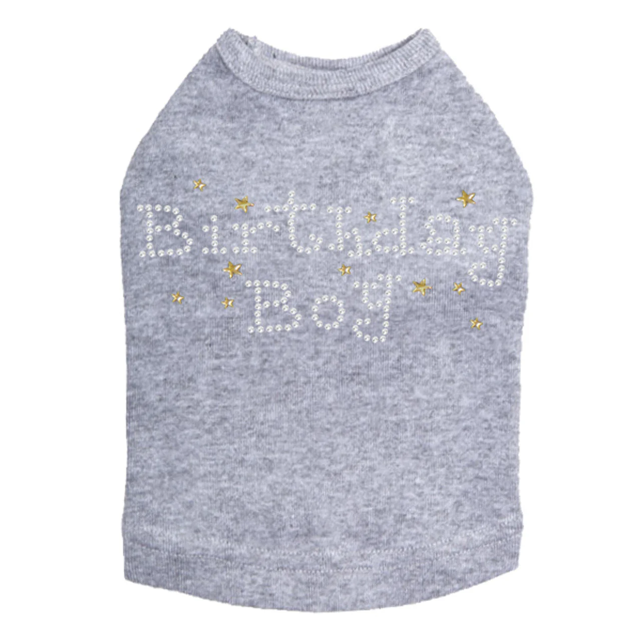Birthday Boy with Gold Stars - Dog Tank - Image 13