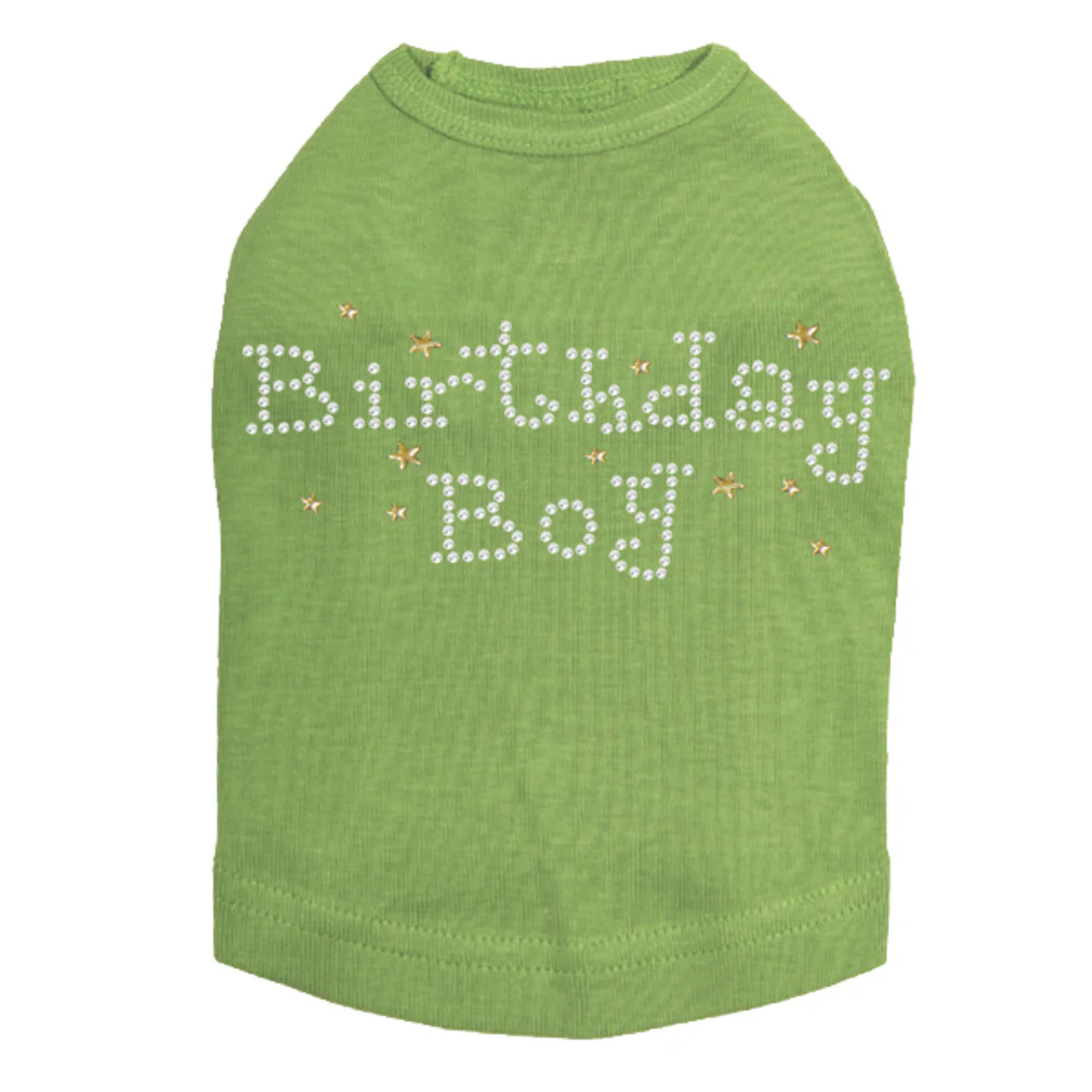 Birthday Boy with Gold Stars - Dog Tank - Image 15