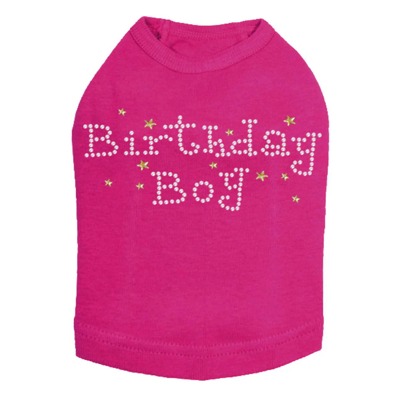 Birthday Boy with Gold Stars - Dog Tank - Image 3