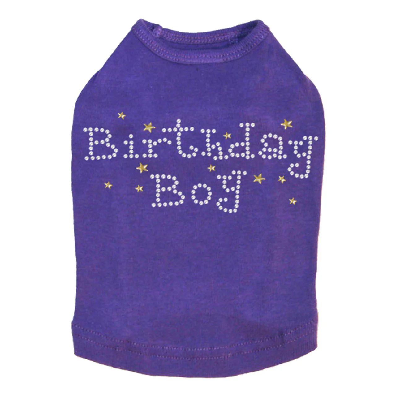 Birthday Boy with Gold Stars - Dog Tank - Image 8