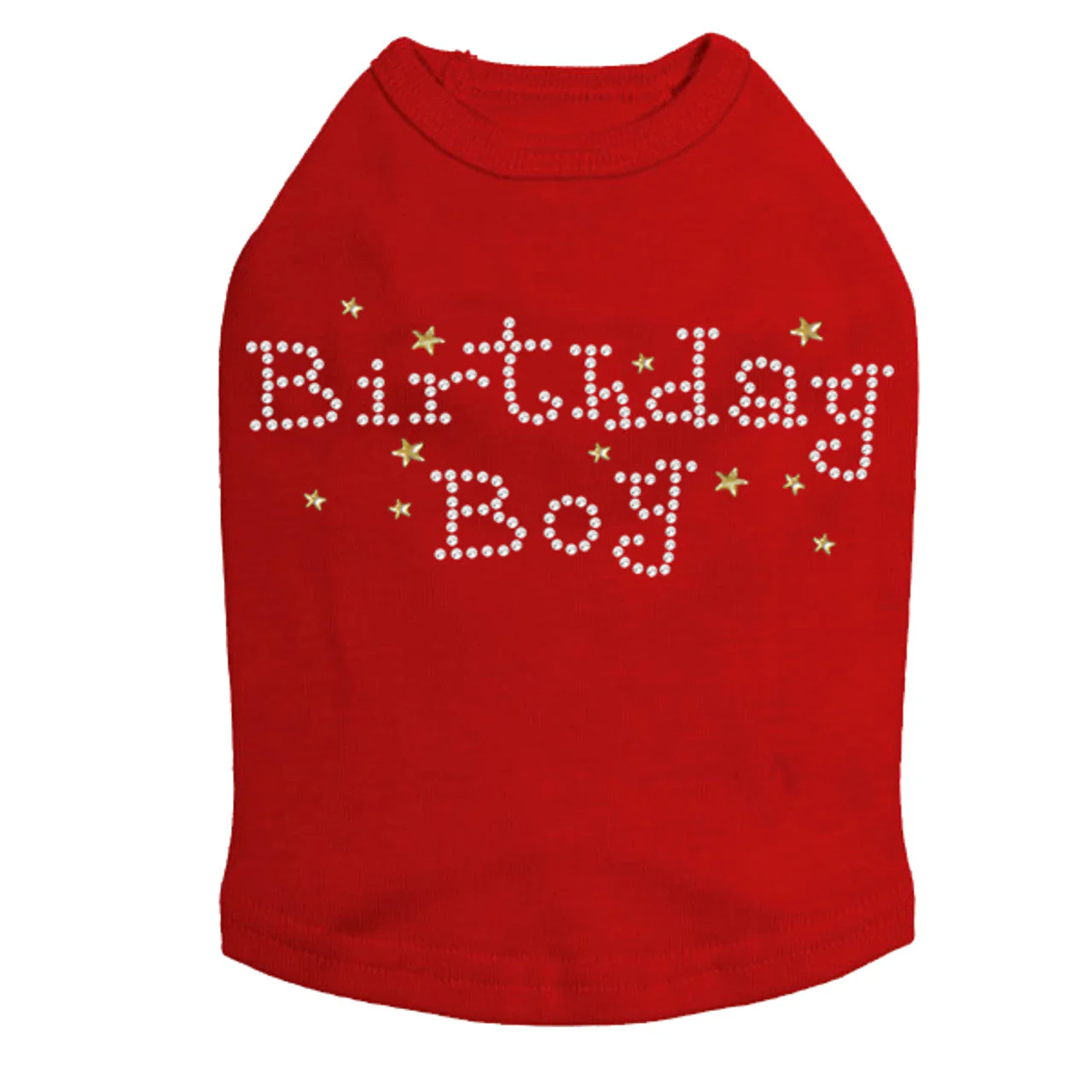 Birthday Boy with Gold Stars - Dog Tank - Image 9