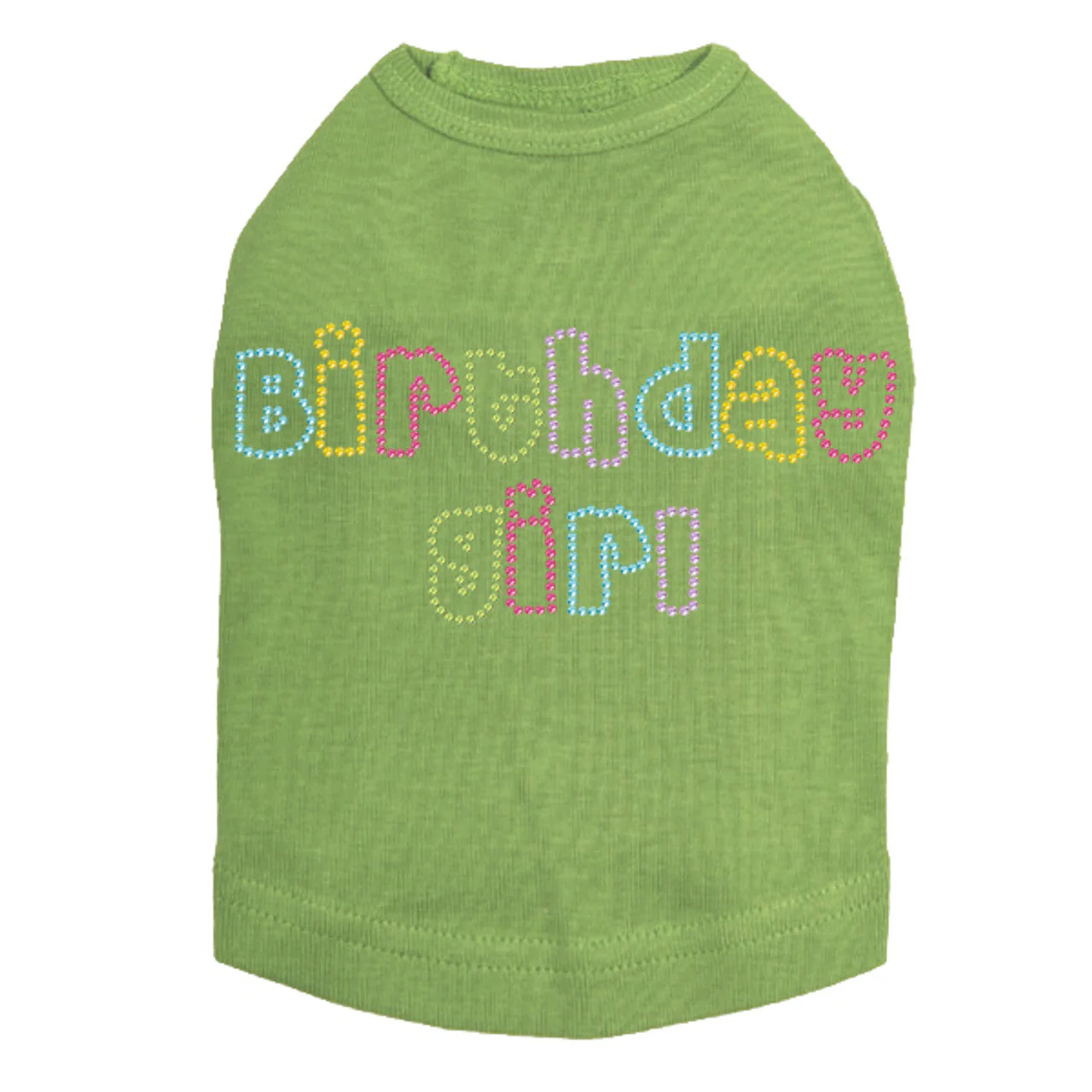 Birthday Girl (Multicolor) - Dog Tank - Image 15