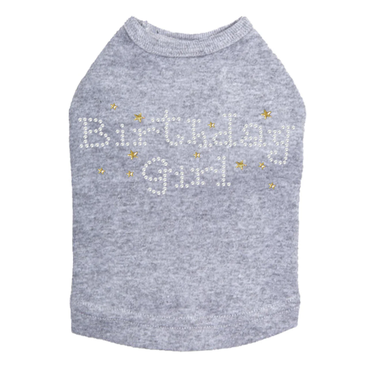 Birthday Girl with Stars - Dog Tank - Image 4