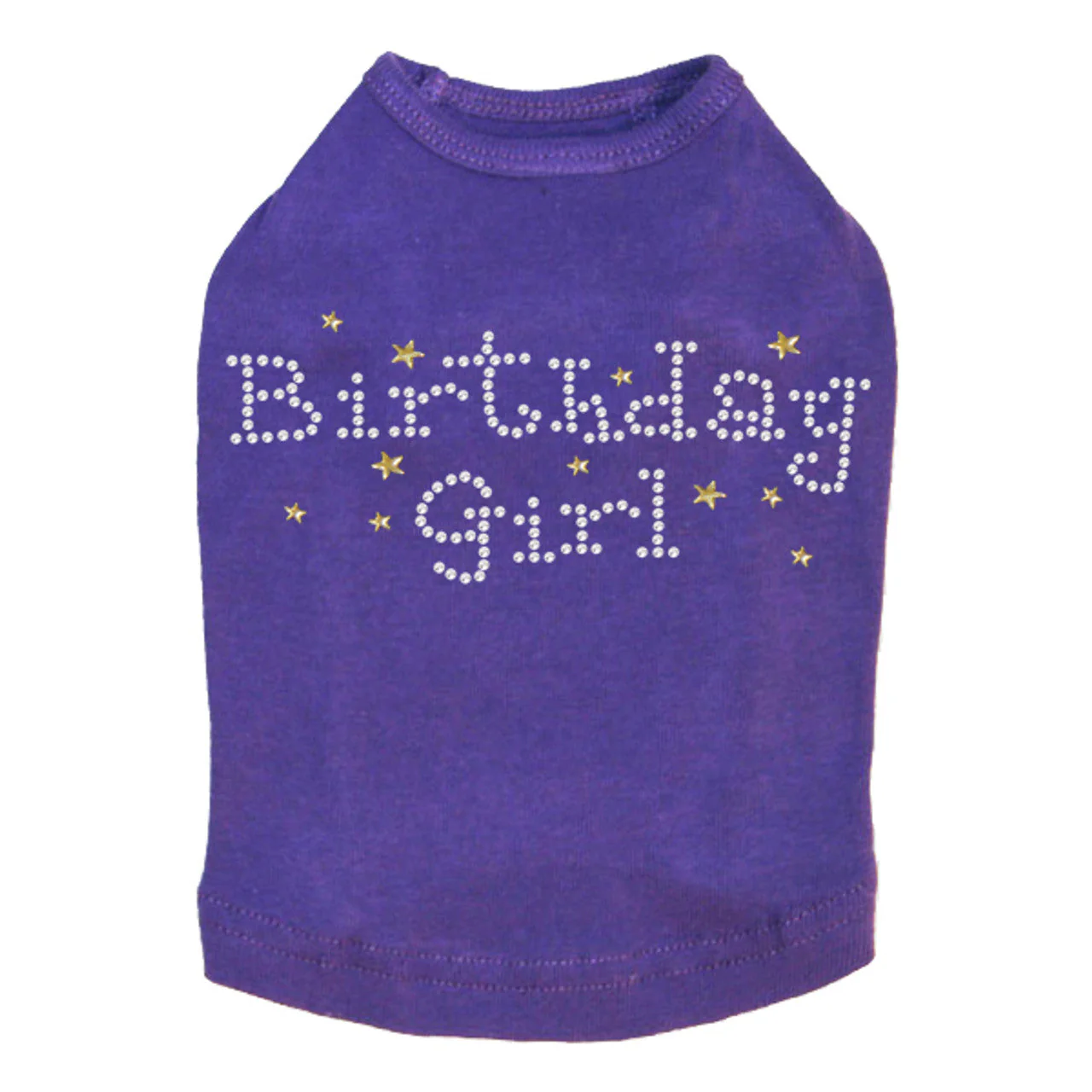 Birthday Girl with Stars - Dog Tank - Image 8