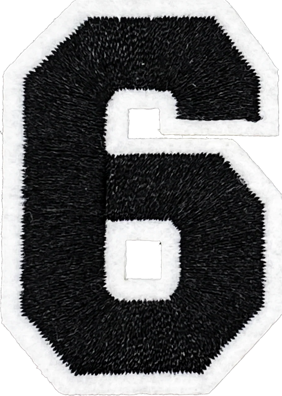 Black 6 Patch