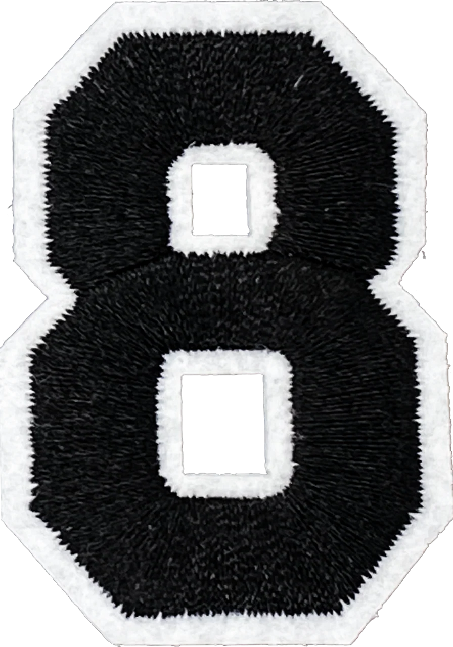 Black 8 Patch