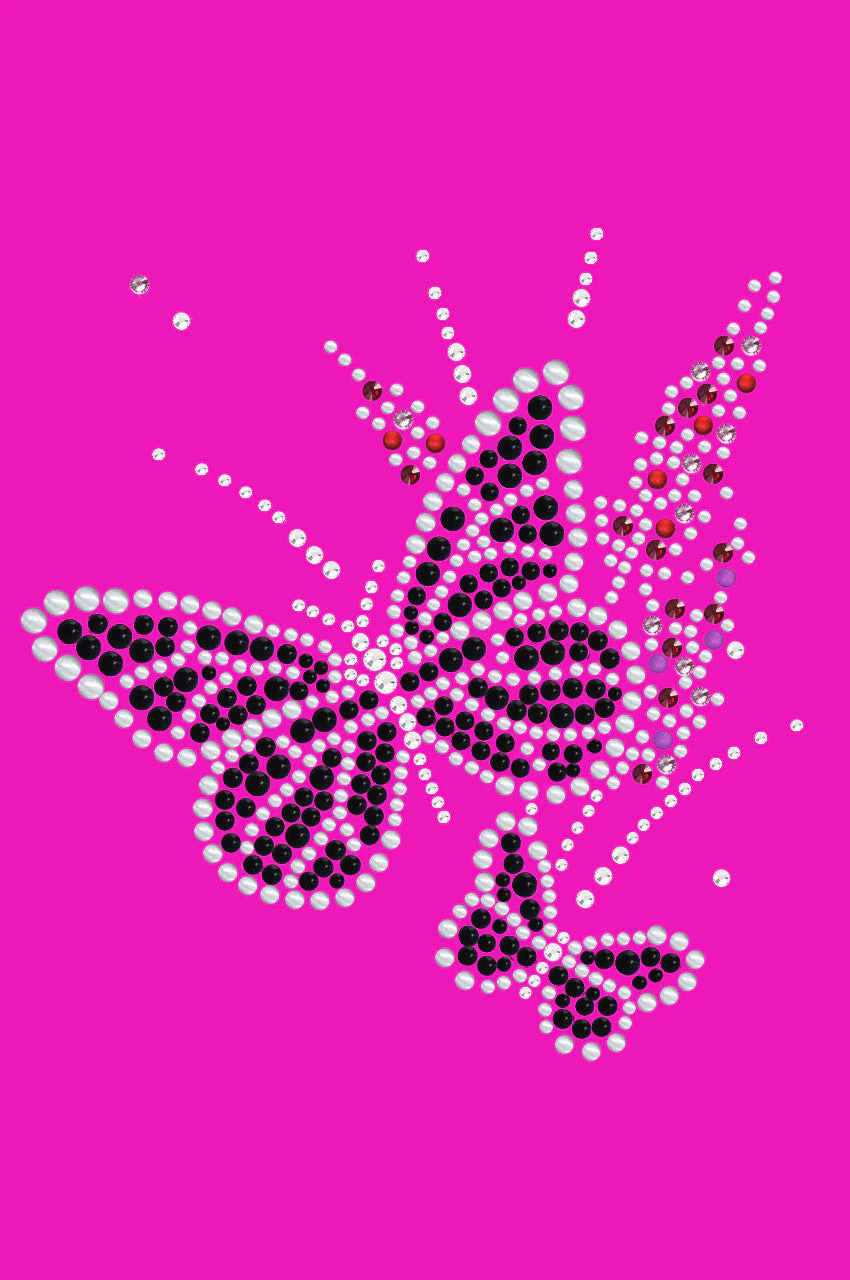 Black Butterfly with Flowers - Custom Tutu - Image 12