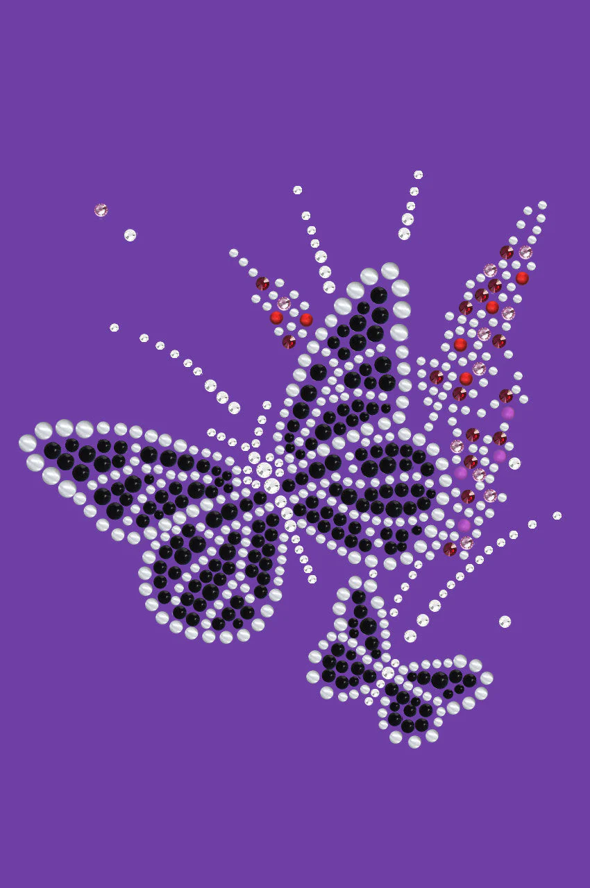 Black Butterfly with Flowers - Custom Tutu - Image 15