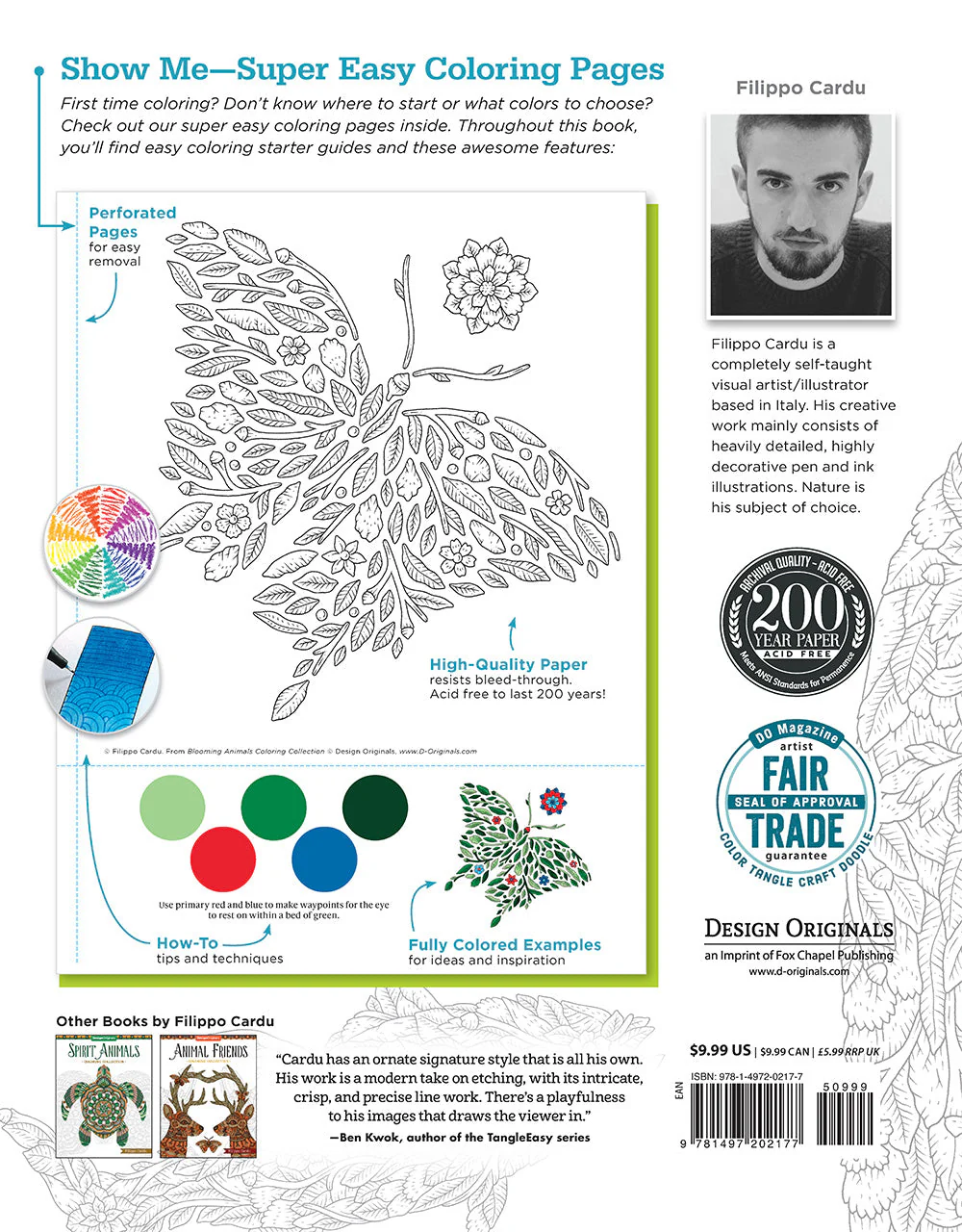Blooming Animals (Filippo Cardu Coloring Collection) - Image 5