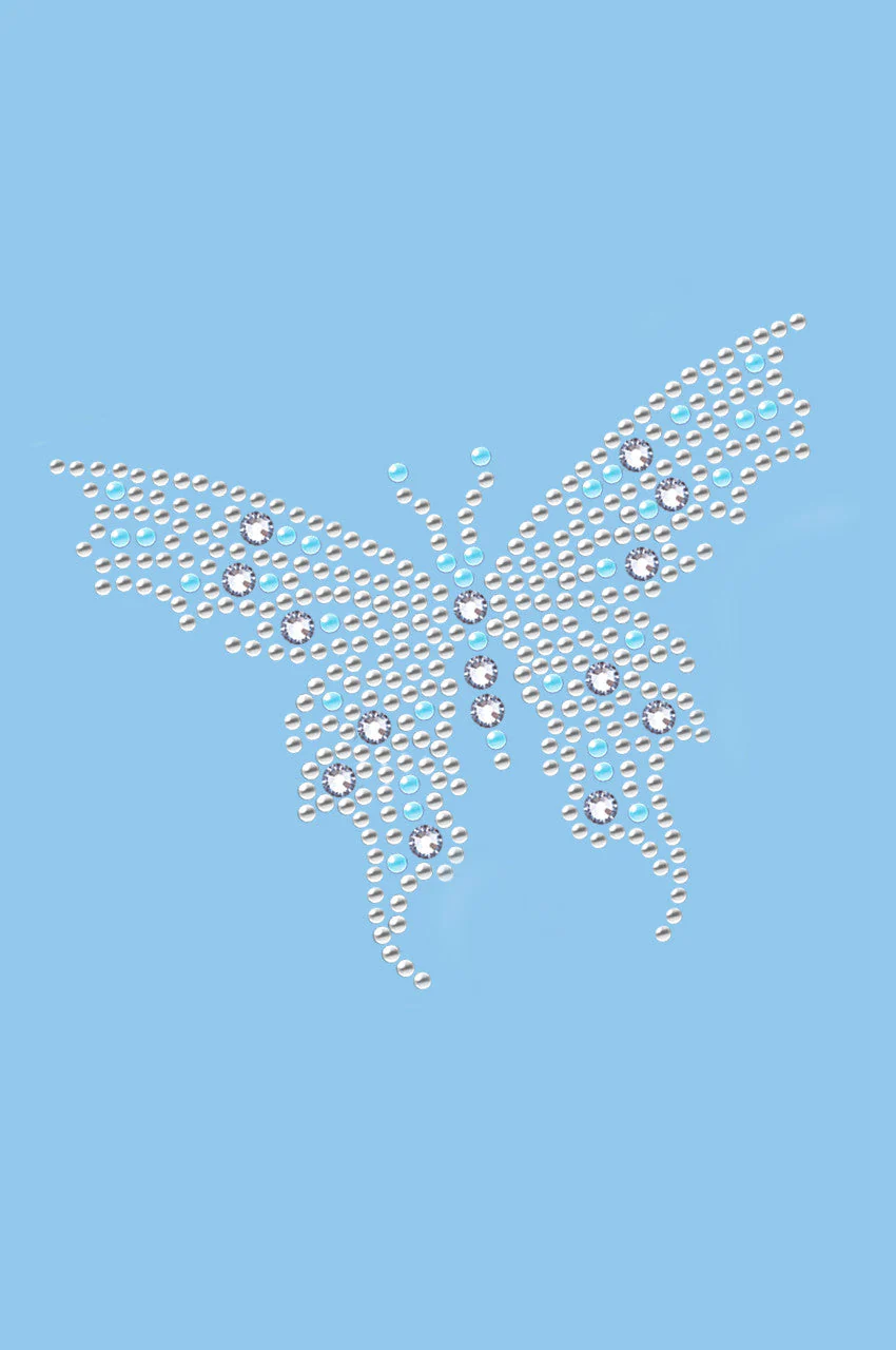 Blue Austrian crystal Butterfly - Bandannas - Image 11
