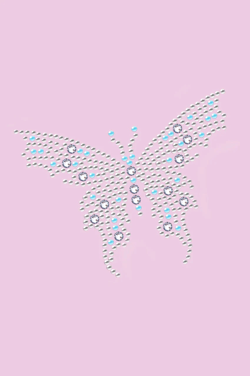 Blue Austrian crystal Butterfly - Bandannas - Image 4