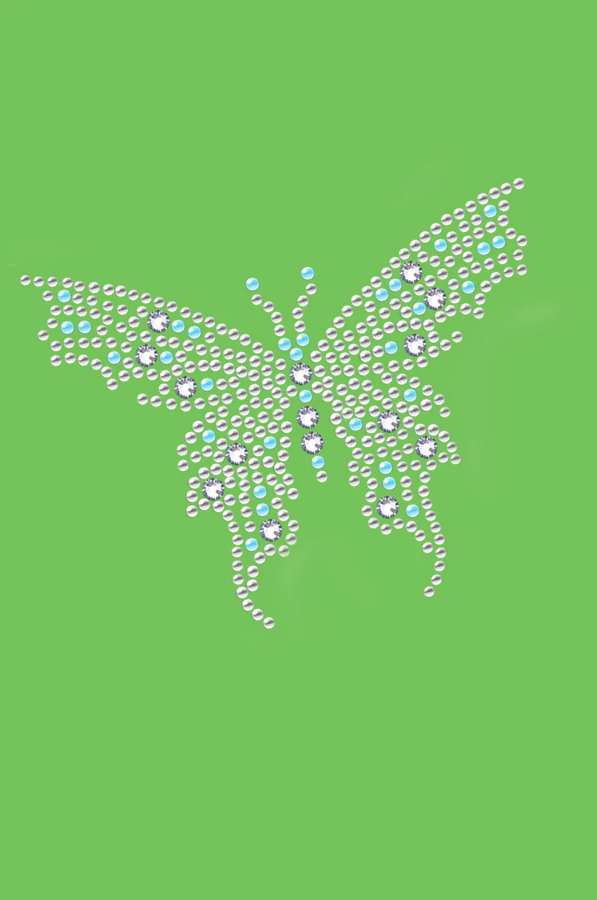 Blue Austrian crystal Butterfly - Bandannas - Image 9