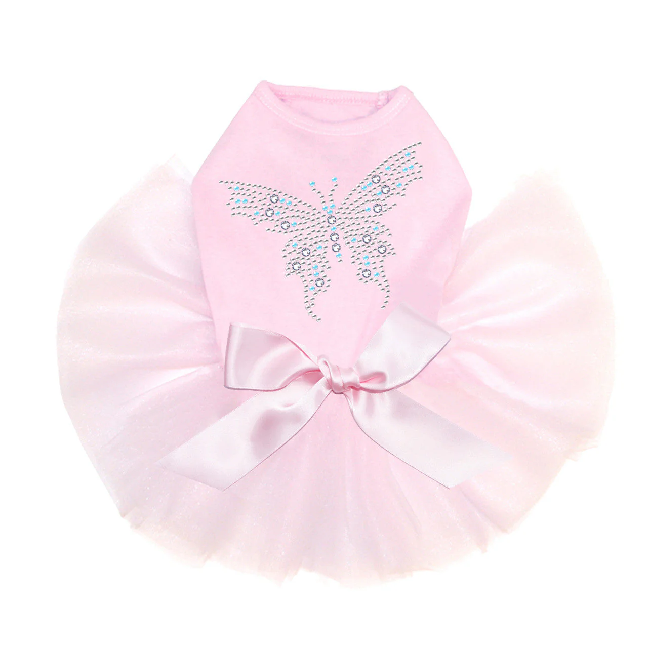Blue Austrian Crystal Butterfly - Custom Tutu - Image 3