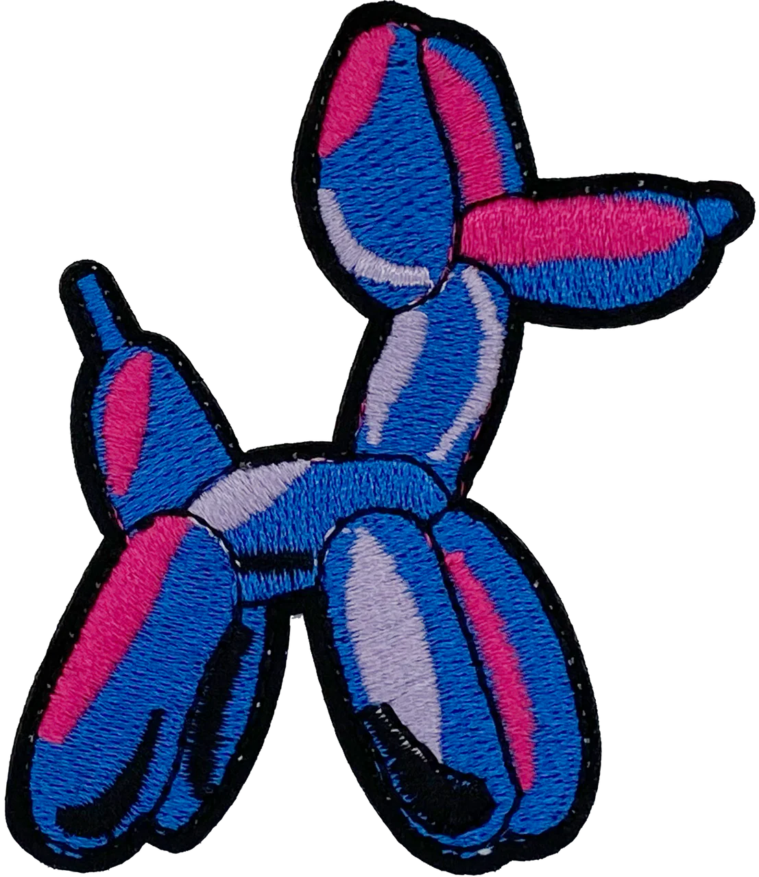 Blue Balloon Dog Patch