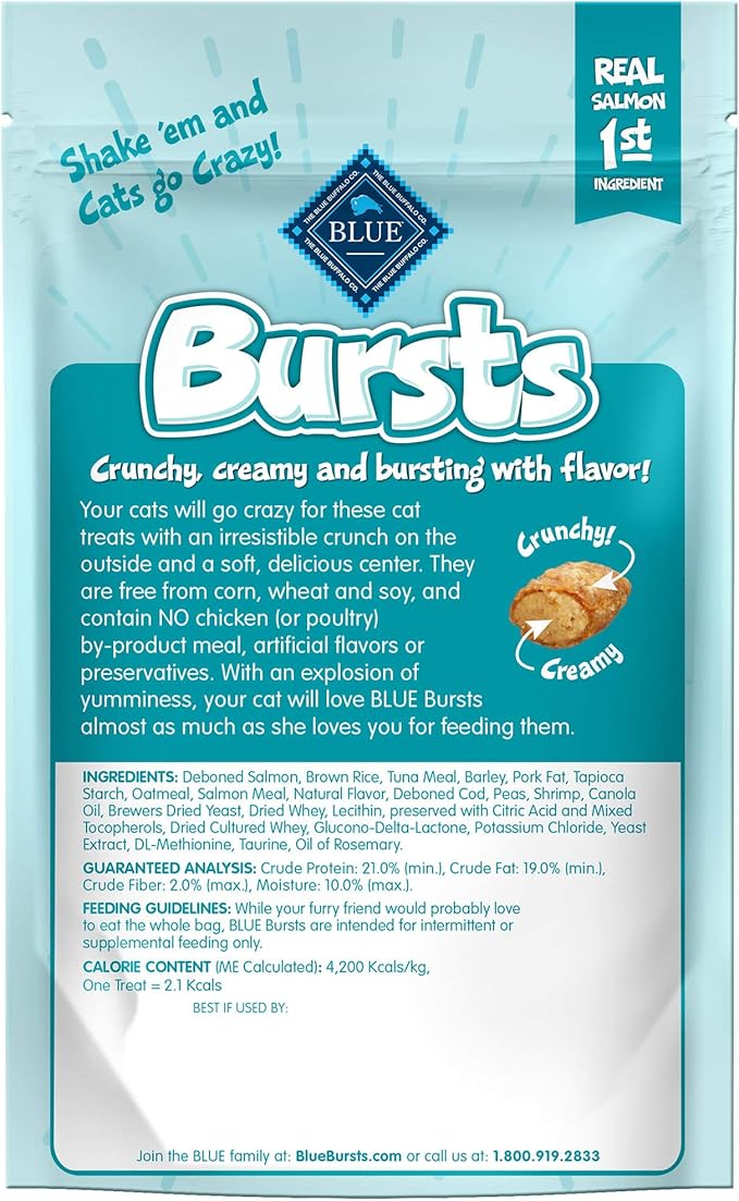 Blue Buffalo Bursts Seafood Filled Cat Treat (2oz) - Image 2