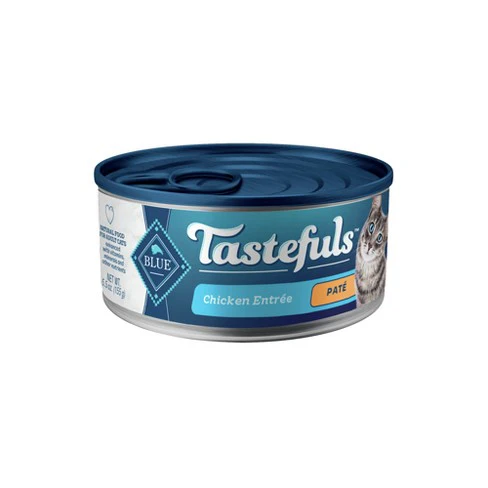 Blue Buffalo Tastefuls Indoor Pate Chicken Entree Wet Cat Cans - Image 2