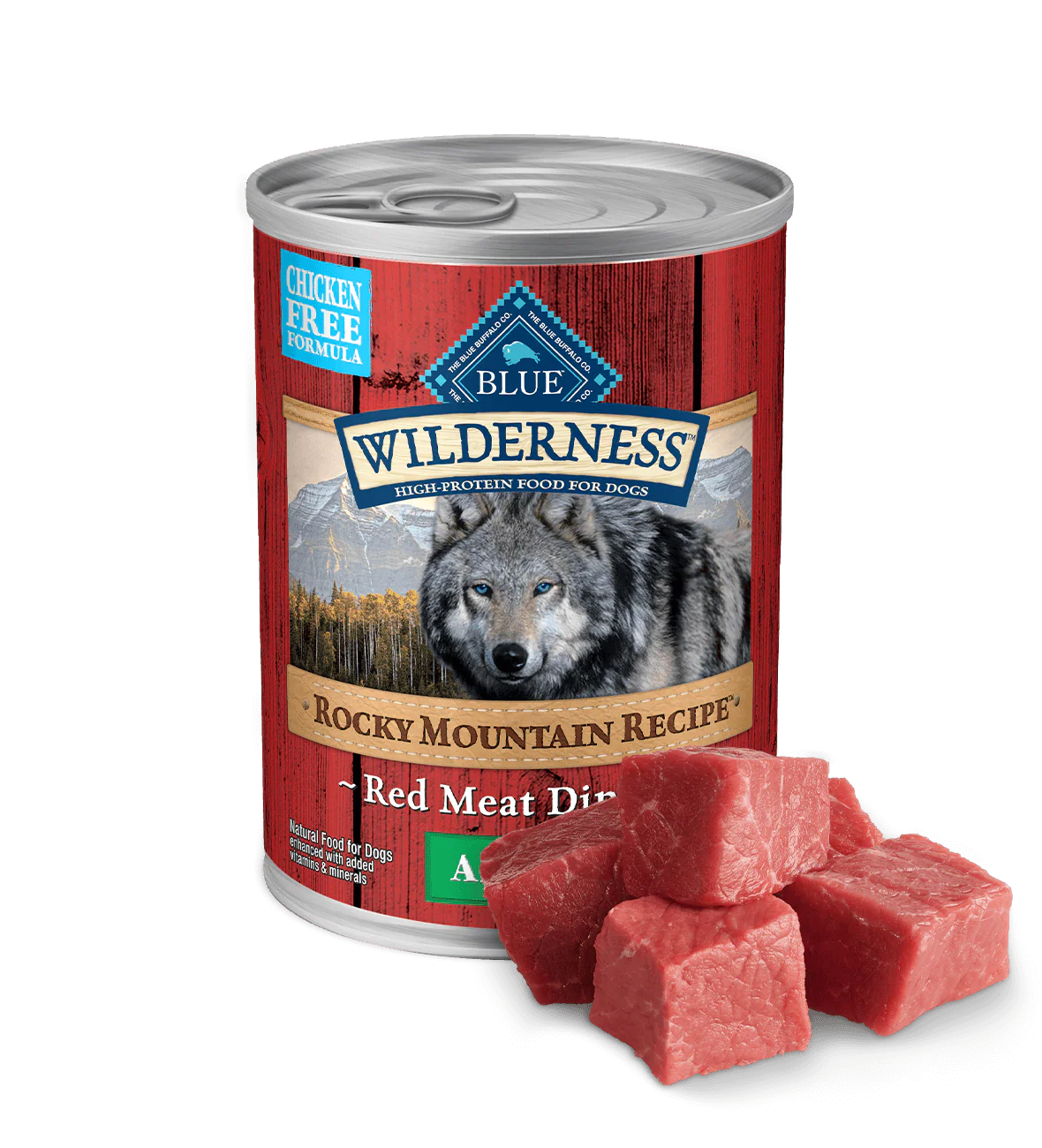 Blue Buffalo Wilderness Adult Rocky Mountain Recipe Red Meat Recipe Dog Cans (12.5oz)
