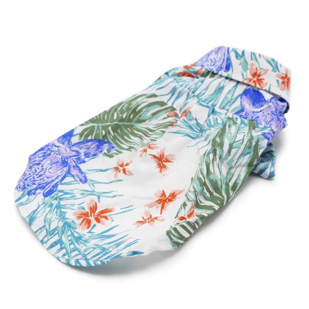 Blue Leafy Shirt - Image 4