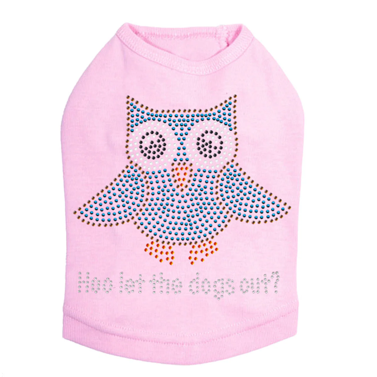 Blue Owl with Hoo Let the Dogs Out? - Dog Tank - Image 11