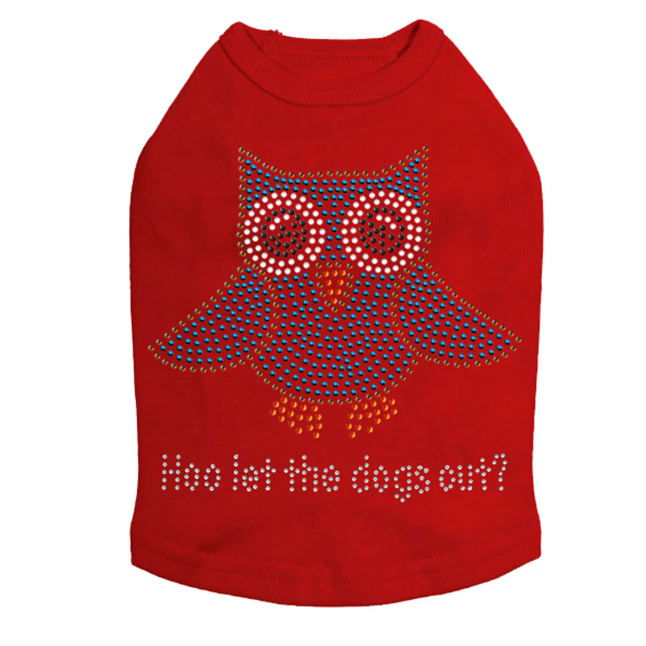 Blue Owl with Hoo Let the Dogs Out? - Dog Tank - Image 8