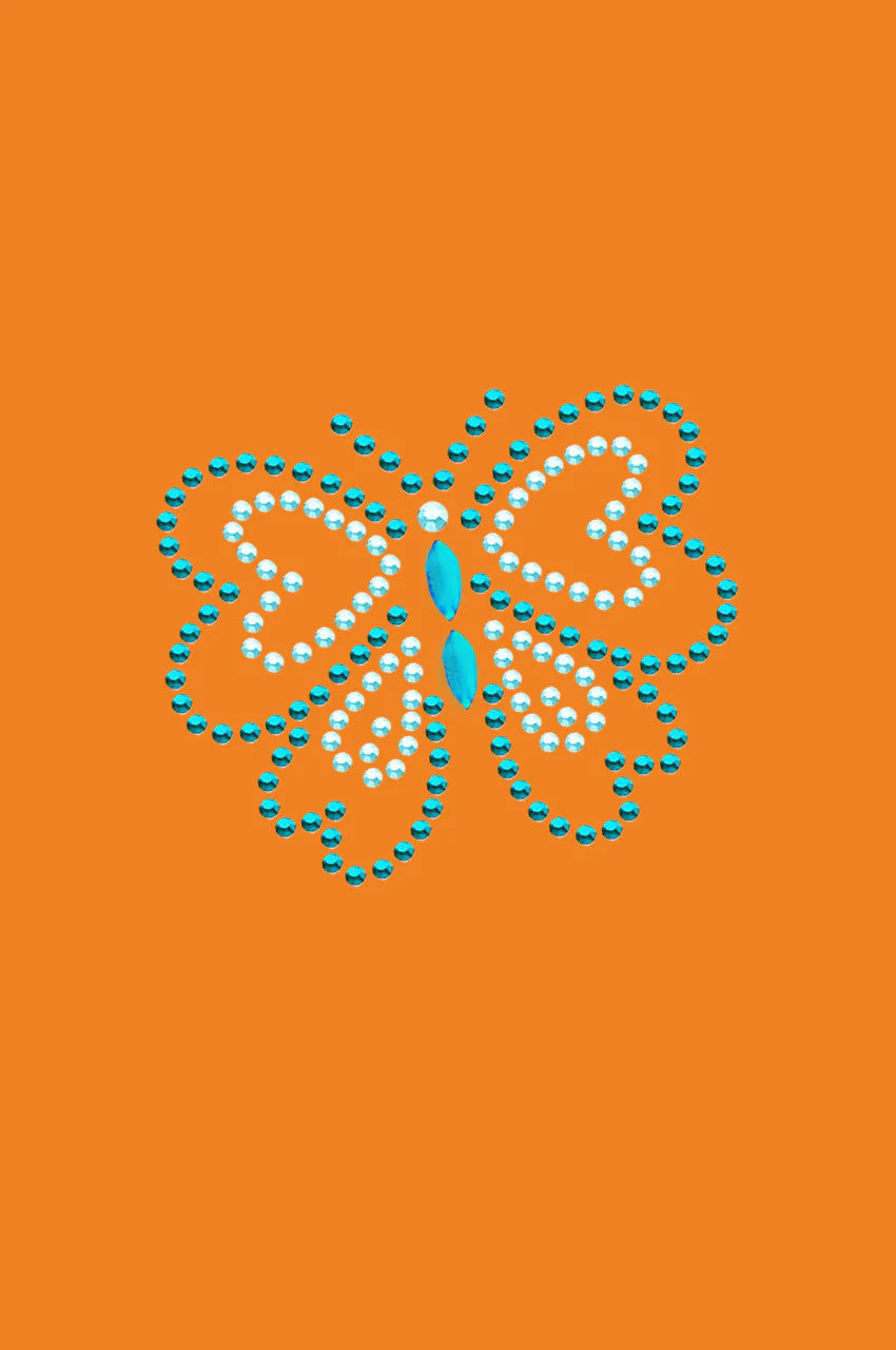 Blue Rhinestud Butterfly - Bandannas - Image 11