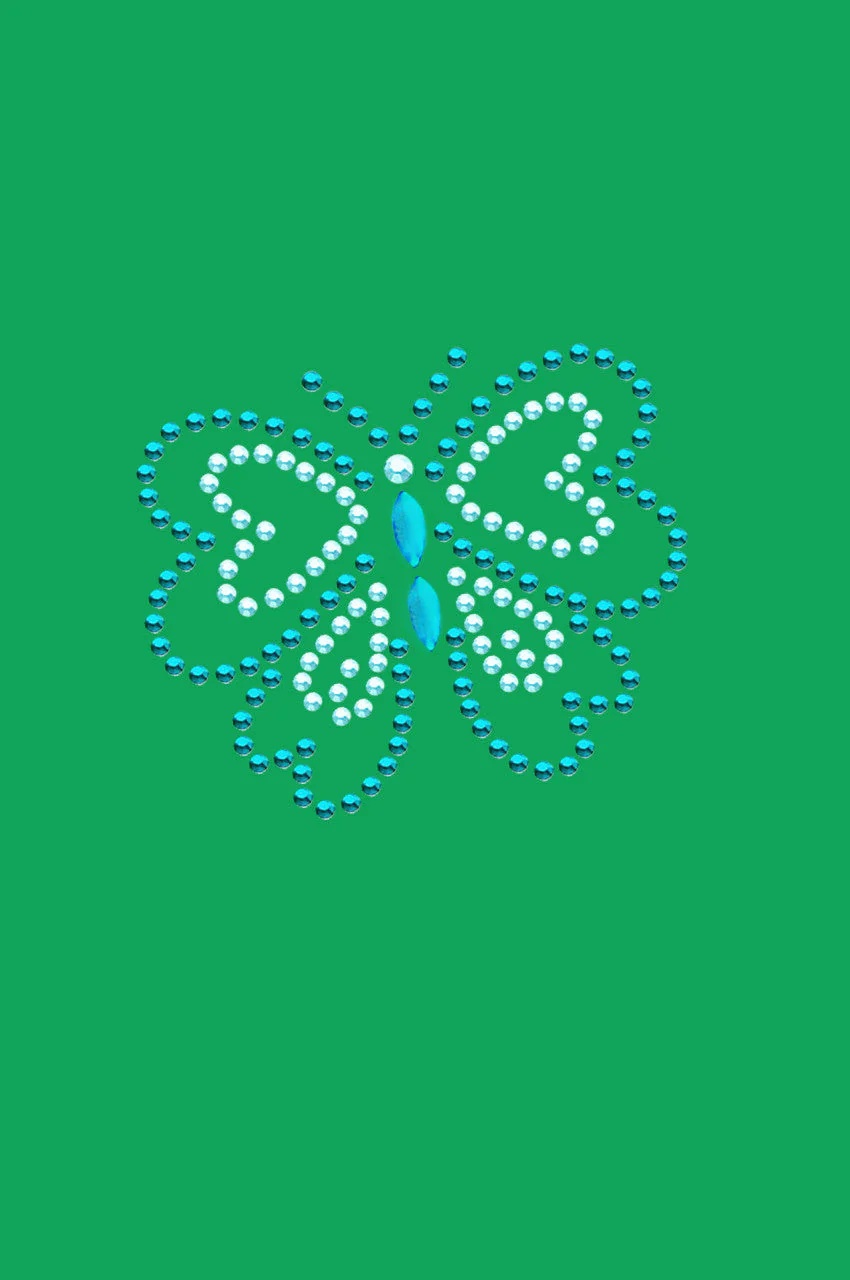 Blue Rhinestud Butterfly - Custom Tutu - Image 11