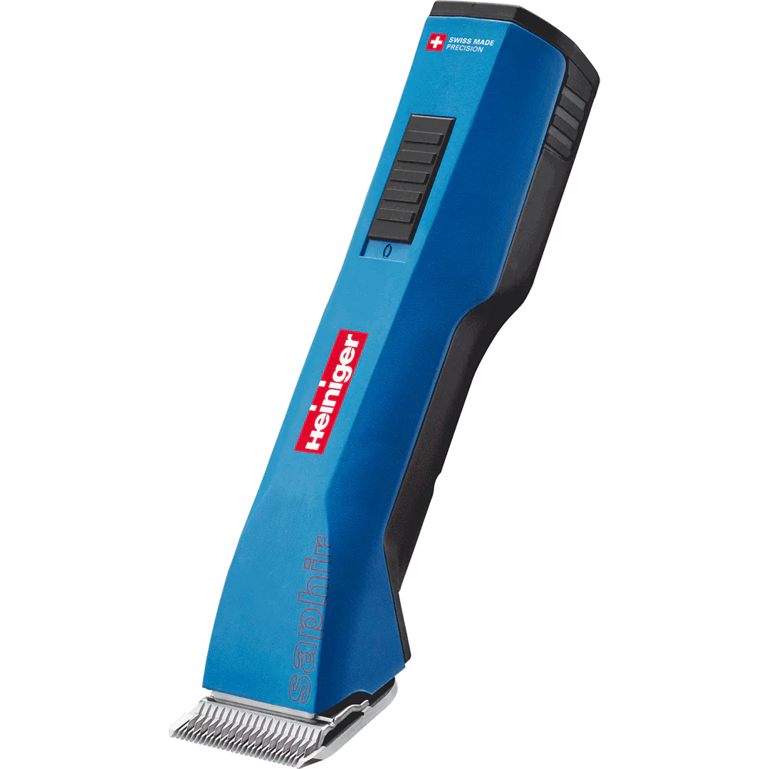 Blue Saphir Cordless Clipper One Battery with 2 Free Drives by Heiniger - Image 4