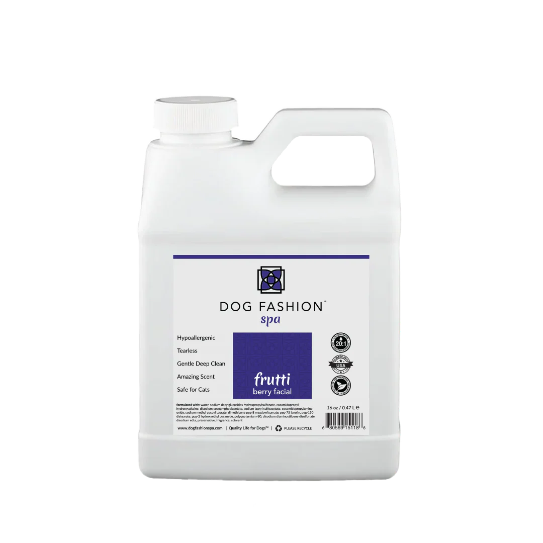 Frutti Berry Facial Shampoo 16oz by Dog Fashion Spa