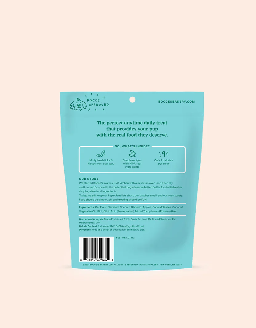 Bocces Soft and Chewy Brushy Bites Dog Treats (6oz) - Image 2