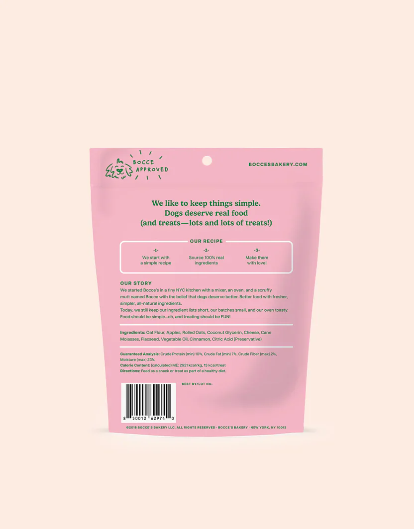 Bocces Soft and Chewy Fireside Pie Dog Treats (6oz) - Image 2