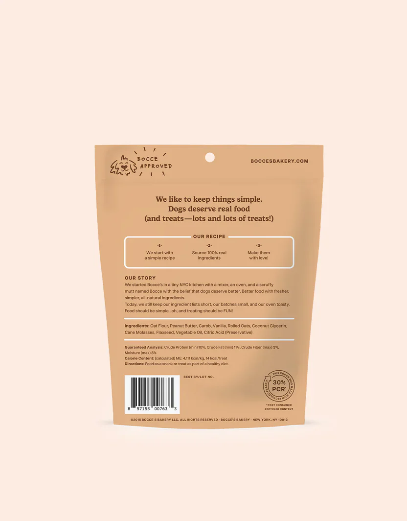 Bocces Soft and Chewy Mud Pie Dog Treats (6oz) - Image 2