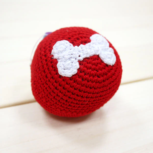 Bone Ball Crochet Toy - Image 3