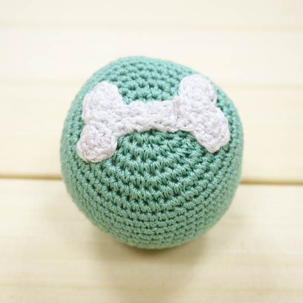 Bone Ball Crochet Toy - Image 4