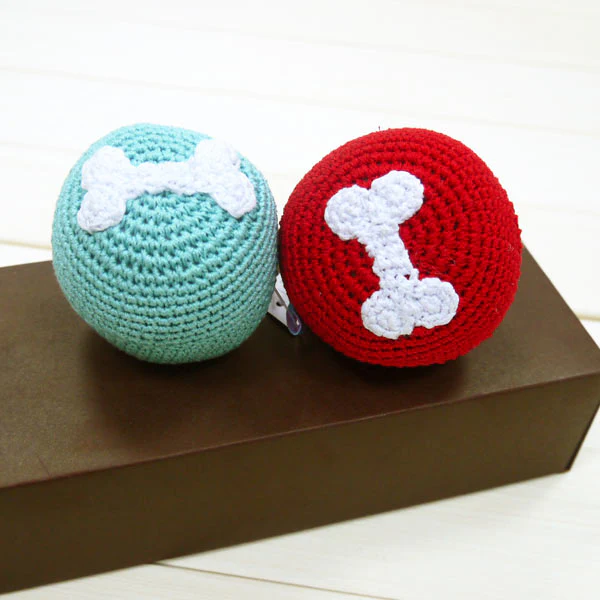 Bone Ball Crochet Toy - Image 7