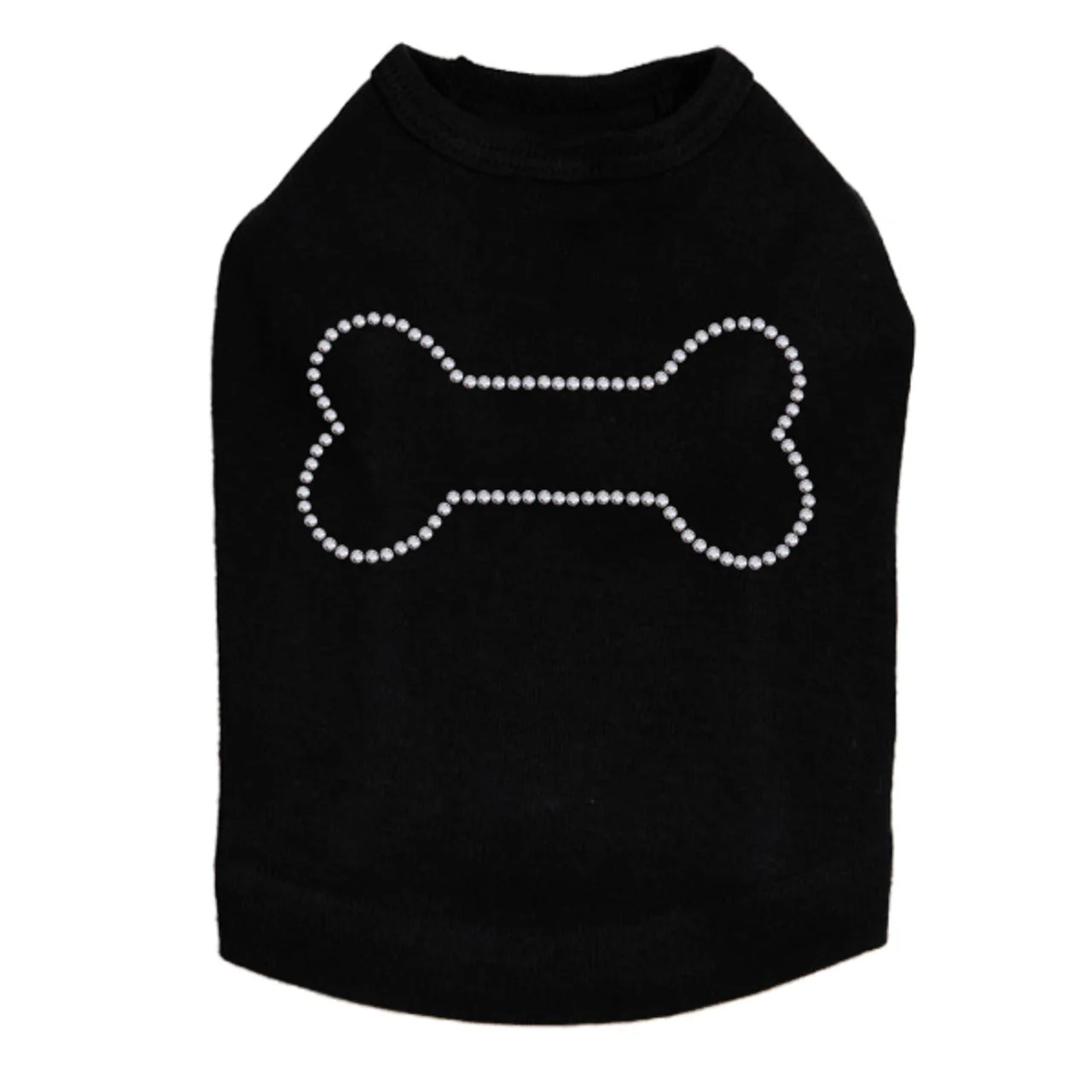 Bone - Rhinestuds - Dog Tank - Image 11
