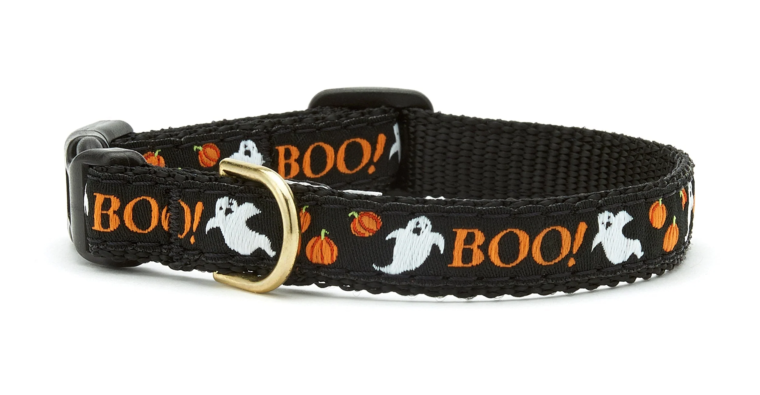 Up Country Boo! Made in USA Dog Collar