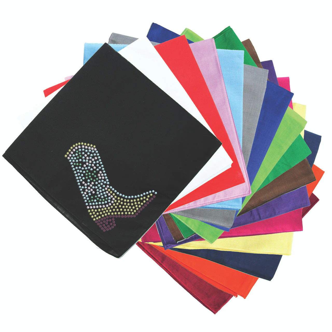 Boot (Green & Turquoise) - bandana - Image 2