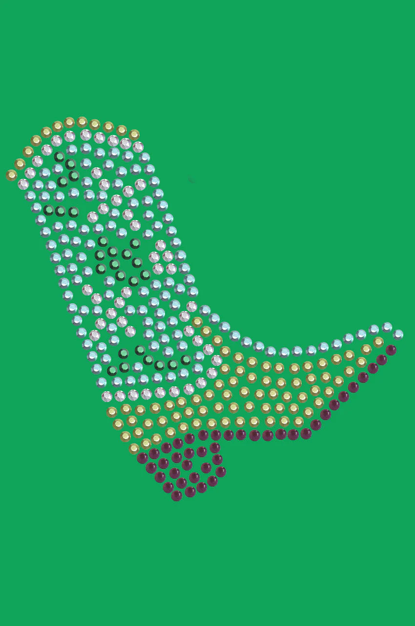 Boot (Green & Turquoise) - bandana - Image 3