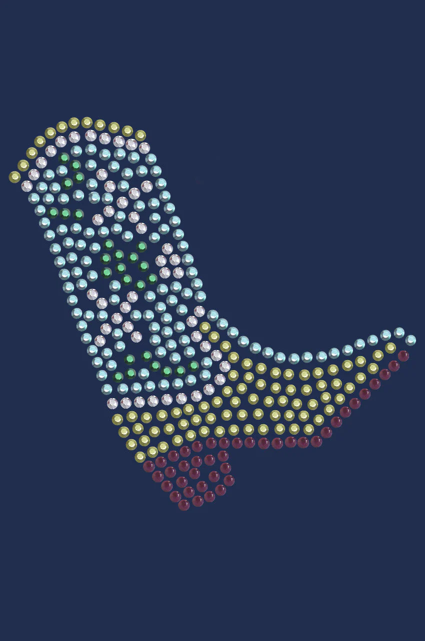 Boot (Green & Turquoise) - bandana - Image 4