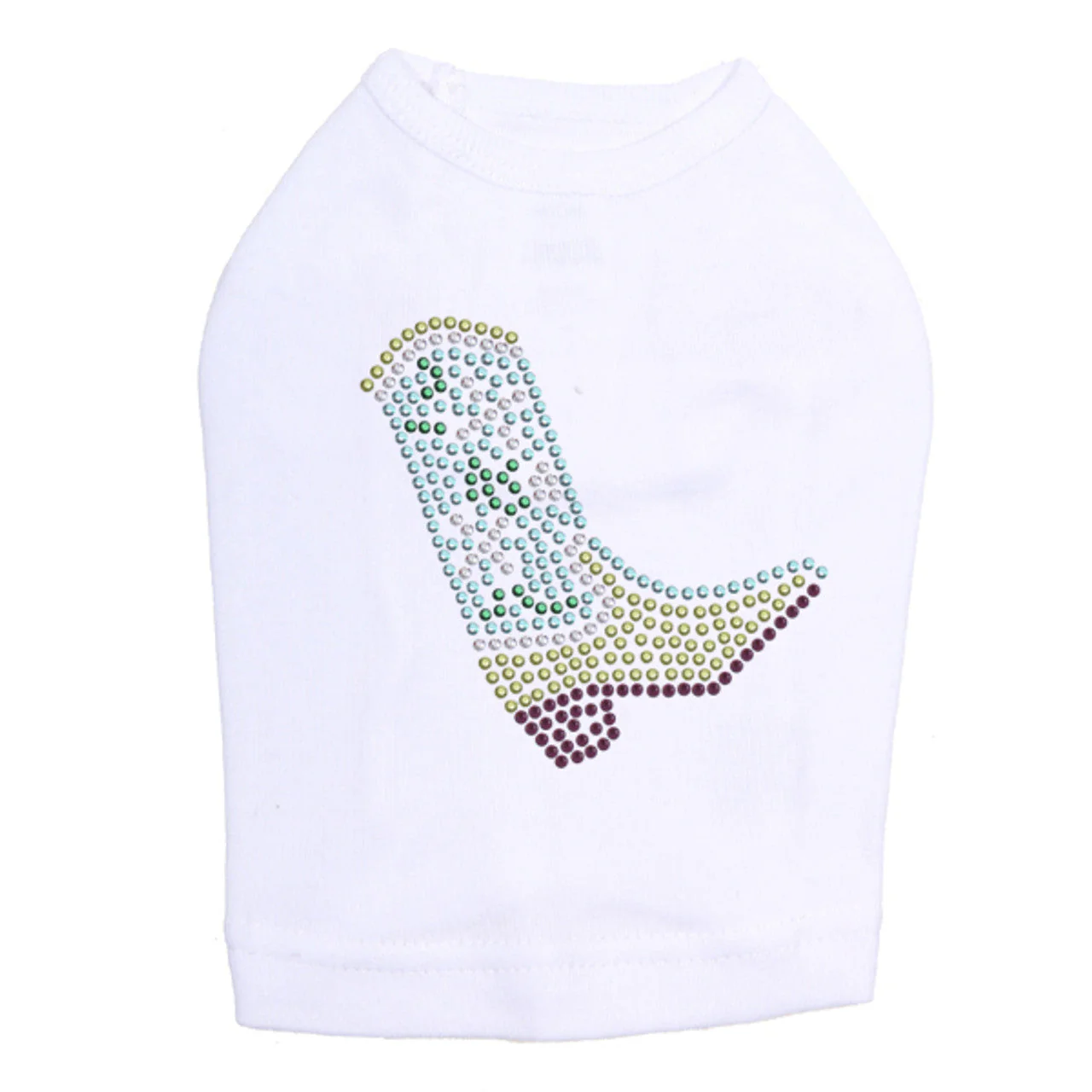Boot (Green & Turquoise) - Dog Tank - Image 10