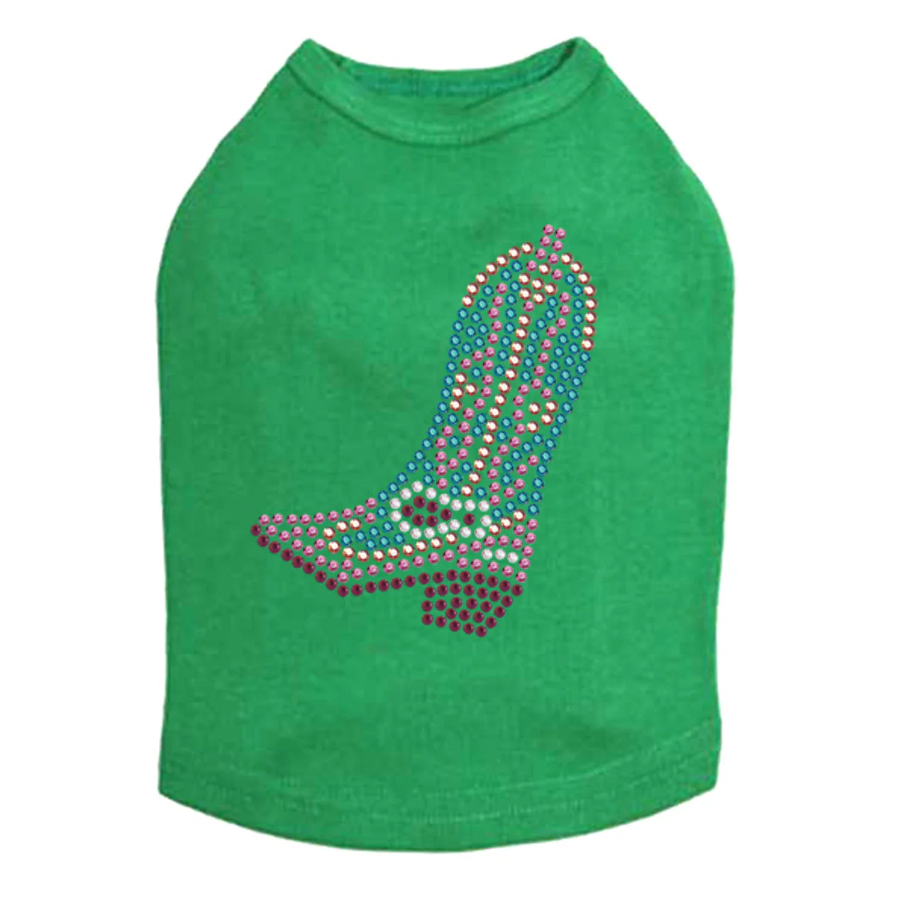 Boot (Pink & Turquoise) - Dog Tank - Image 15