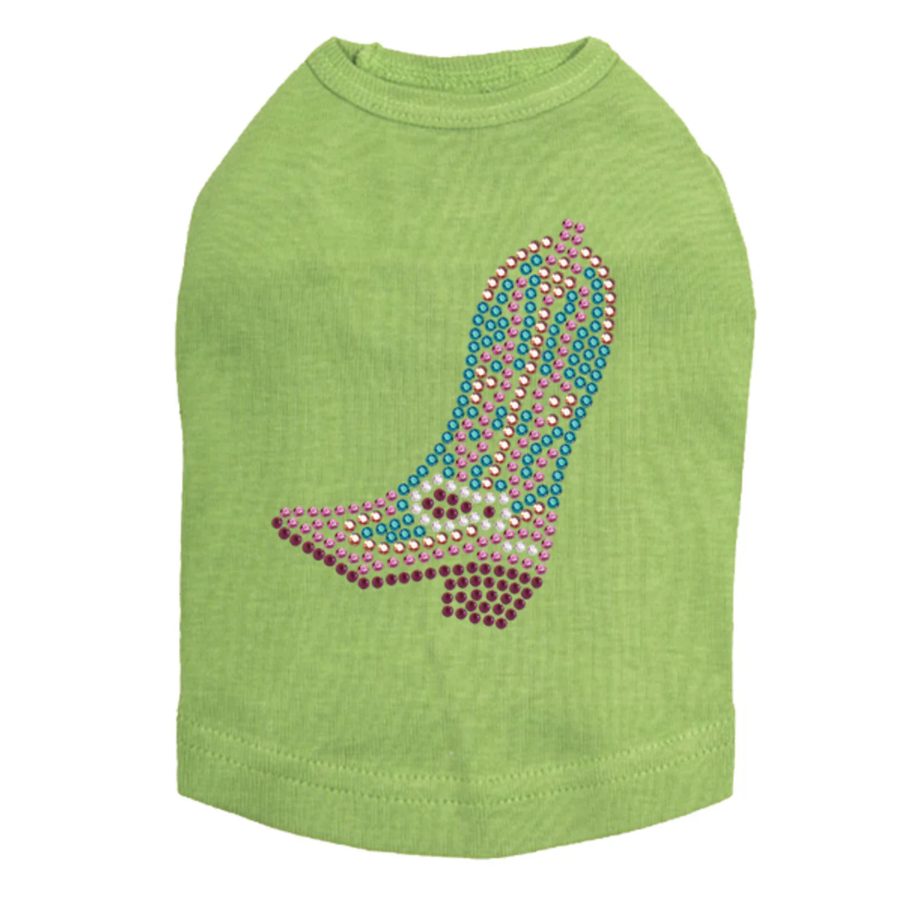 Boot (Pink & Turquoise) - Dog Tank - Image 5