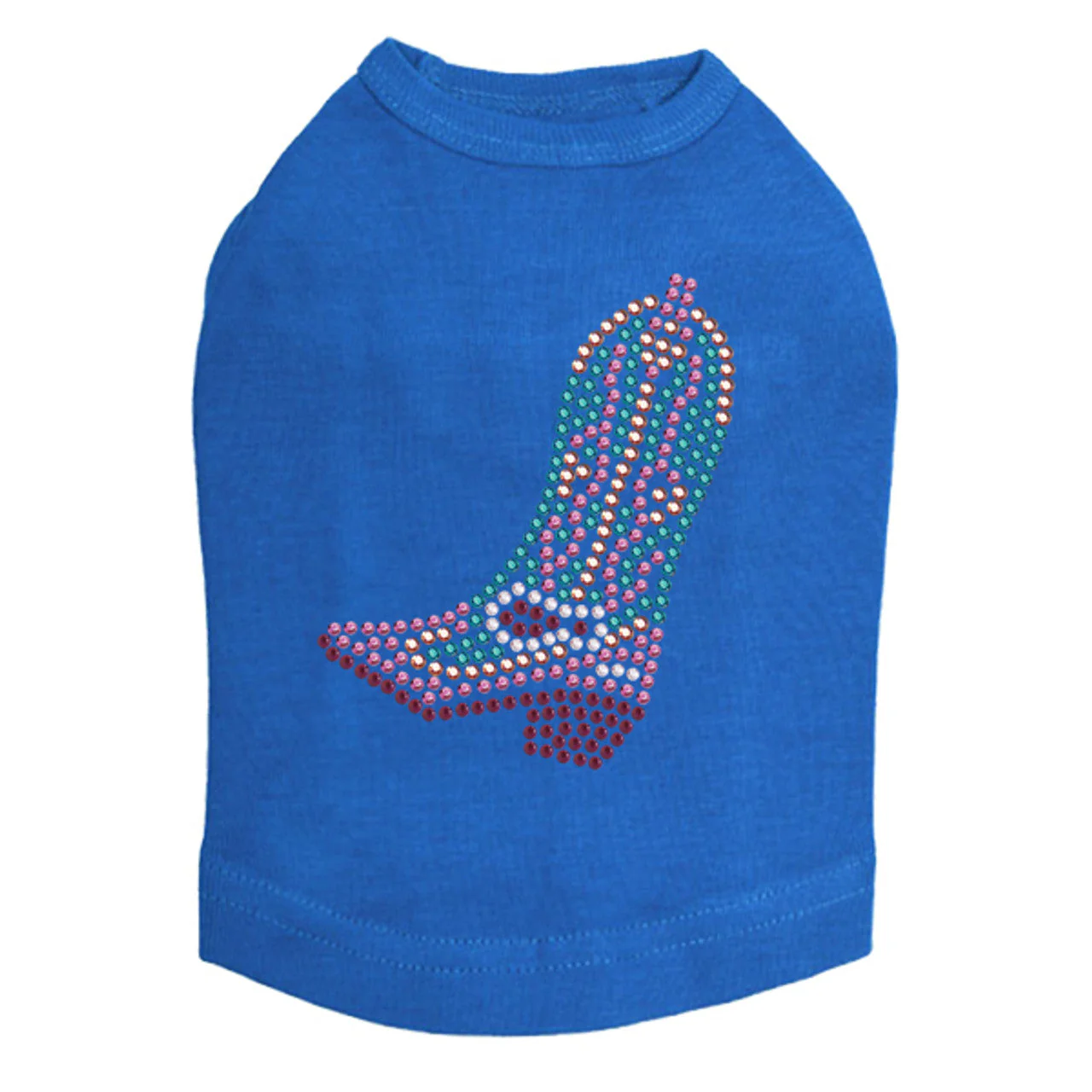 Boot (Pink & Turquoise) - Dog Tank - Image 8