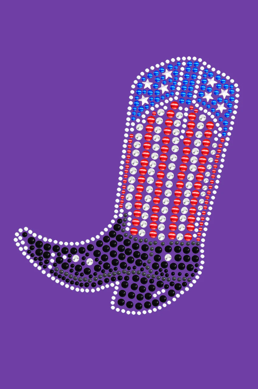 Boot (Red, White, & Blue) - bandana - Image 10