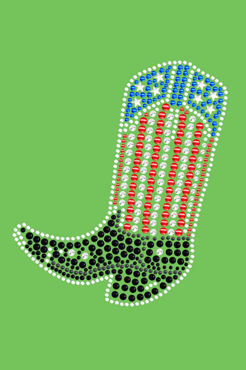 Boot (Red, White, & Blue) - bandana - Image 5